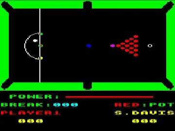 Steve Davis Snooker (1988)(-)[SDS] screen shot game playing